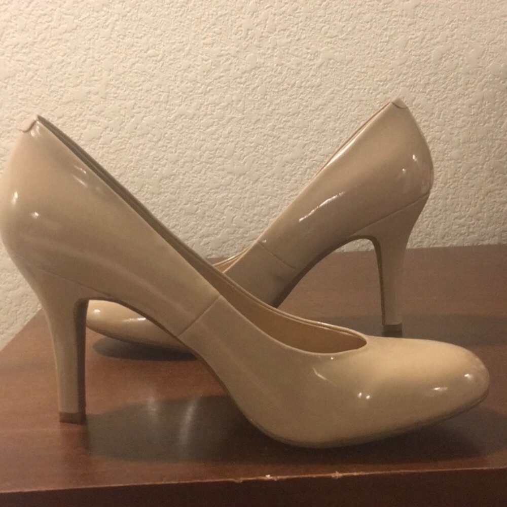 Tan shoes